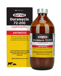 Duravet Duramycin 72-200 Livestock Anibiotic
