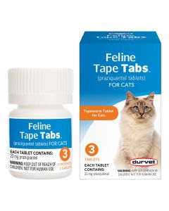 Durvet Feline Tapeworm Tabs [3 ct]