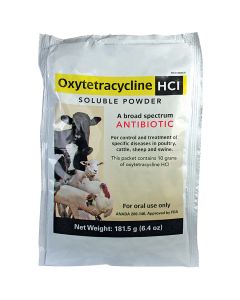 Durvet 001-0571 Oxytetracycline HCL Powder [6.4 oz]