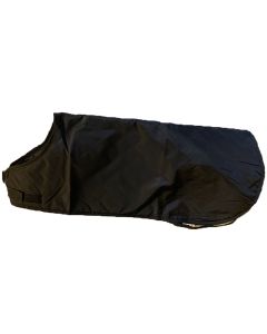 E & R Calf Blanket Black 32"L X 35"