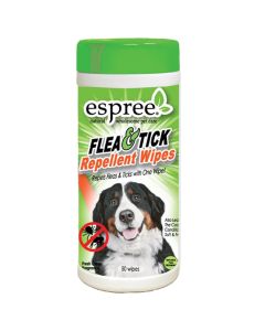 Espree Flea & Tick Repellent Wipes 50 Count