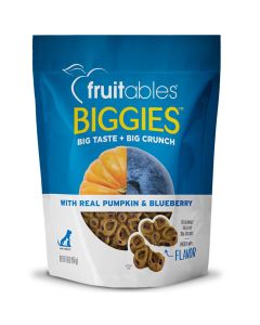 Fruitables Biggies Dog Treats [Pumpkin & Blueberry] (16 oz.)