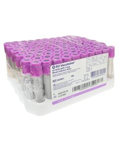 Ideal Blood Lavendar Collection Tubes [4 mL] (100 Count)