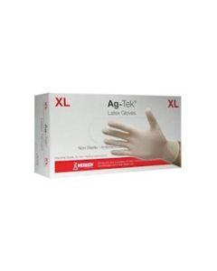 Ideal® Latex Gloves-POWDER FREE Large Box [100 pcs]