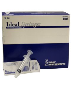 Ideal Soft Pack Luer Lock Syringe [20 mL] (1 Count)
