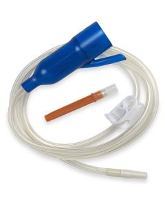 IV Set - Funnel w/Clamp and Needle