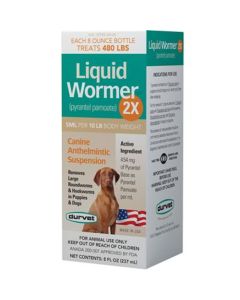 Liquid Dog Wormer 2X [8 oz]