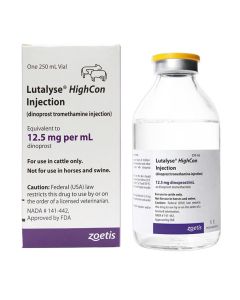 Lutalyse HighCon Injection - Rx 250 mL (125 Doses)
