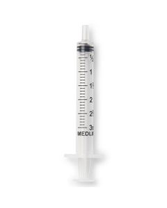 Medline Luer Syringes [3 mL] (1 Count)