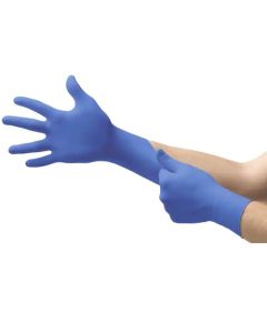 Microflex Cobalt Nitrile Gloves [Medium] (100 Count)
