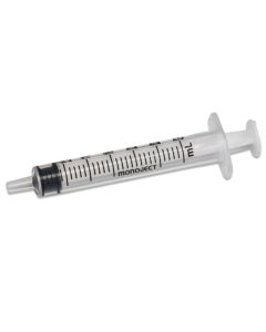 Monoject Luer Lock Syringe with Needle [3 mL - 22 X 1"] (1 Count)