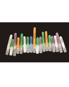 Monoject Needles Alum. Hub [14 x 1"] (100 Count)