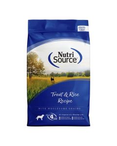 Nutri-Source 26901 Trout and Rice Dog Food [15 Ib]