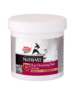 Nutri-Vet Dog Ear Cleansing Pads [90 ct]