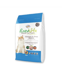 NutriSource 17301 Grain Free Chicken and Peas Pure Vita Cat Food [6.6 Ib]