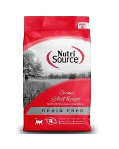 NutriSource 28102 Grain Free Ocean Select Cat Food [6.6 Ib] (5 ct)