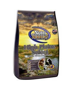 Nutrisource High Plains Select Grain Free Dog Food [30 lb]