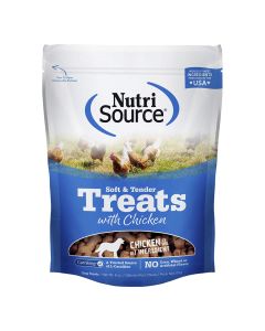 NutriSource Soft & Tender Dog Treats (Chicken) [6 oz]