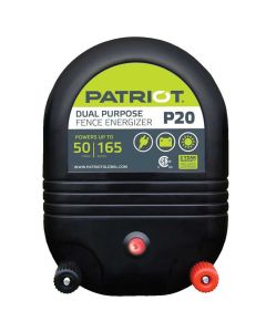Patriot Fencer P20 Dual Purpose 110V or 12V Battery [50 Miles]