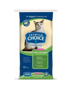 Premium Choice Carefree Kitty Scoopable Cat Litter [25 lb.]