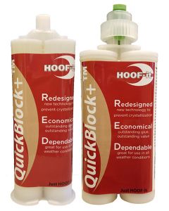 HOOF-it QuickBlock+ Adhesives [160 mL]