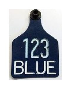Ritchey Blank Universal Tags [Blue Tag/White Core] (25 Count)
