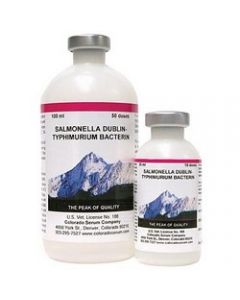 Salmonella Dublin-Typhimurium Bacterin [100 mL] (50 Doses)