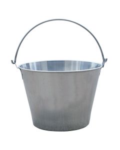 Stainless Steel Dairy Pail SS13P [13 qt]