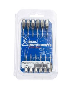 Stainless Steel Needles [16GA x 1/2"] (12 Count)
