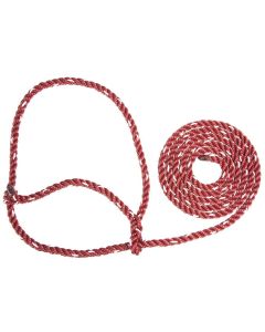 Sullivan HR Rope Halter [Red/White]