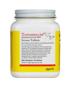 Terramycin Scours Tablets 24 Count