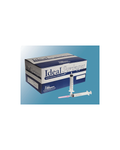 Ideal Luer Lock Disposable Syringe [20 ml] (1 Count)