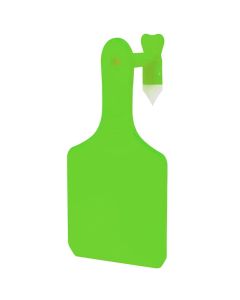 YTAG 1-Piece Calf Tag Blank (Chartreuse) [25 ct]