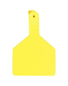 Z-Tag 700 2401-137 Calf Long Neck One Piece Blank Ear Tag [Yellow] (25 ct)