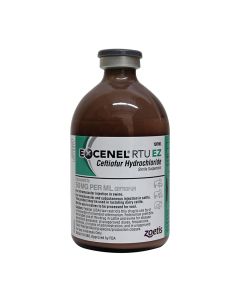 Zoetis Excenel RTU EZ (ceftiofur hydrochloride) Sterile Suspension