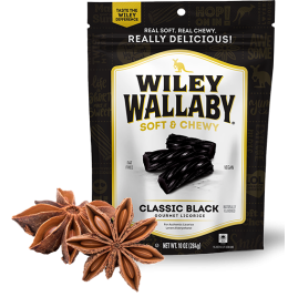Wiley Wallaby Classic Black Licorice [10oz]