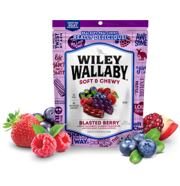 Wiley Wallaby Blasted Berry Licorice [10oz]