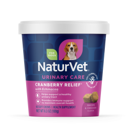 NaturVet Cranberry Relief Cat Soft Chews [60ct]