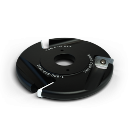 Roto-Clip 3 Slot Flat Carbide Disc 4" Black