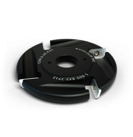 Roto-Clip 4 Slot Aggressive Flat 4" Black