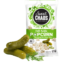 Sweet Chaos Dill Pickle Popcorn [6oz]