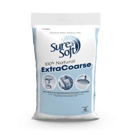 SureSoft Extra Coarse Water Softener Salt Solar Crystals [50Ib]