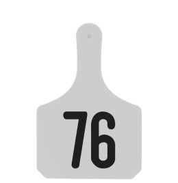 Y-Tex White Cow Numbered Ear Tag [76-100] (25ct)