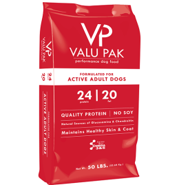Valu-Pak 24/20 Active Dog Food [50lb]