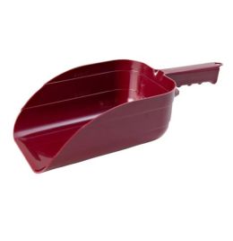 5-Pint Plastic Feed Scoop [Burgundy]