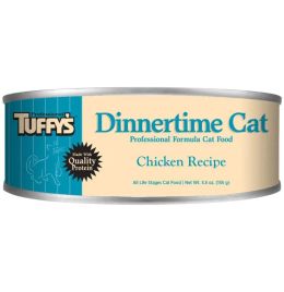 Tuffy's Dinnertime Chicken Cat Food 5.5oz Cans [24ct]