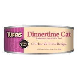 Tuffy's Dinnertime Chicken & Turkey Cat Food 5.5oz Cans [24ct]