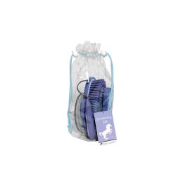 Desert Equestrian Equestria Sport Denim Blue Groom Set [4pc]