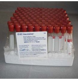 Blood Tubes - 10 mL Red Top 100 Count