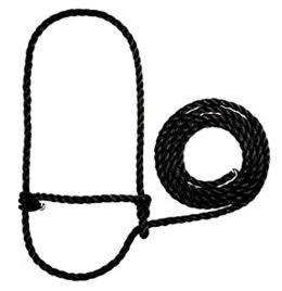 Cow Poly Halter [Black]